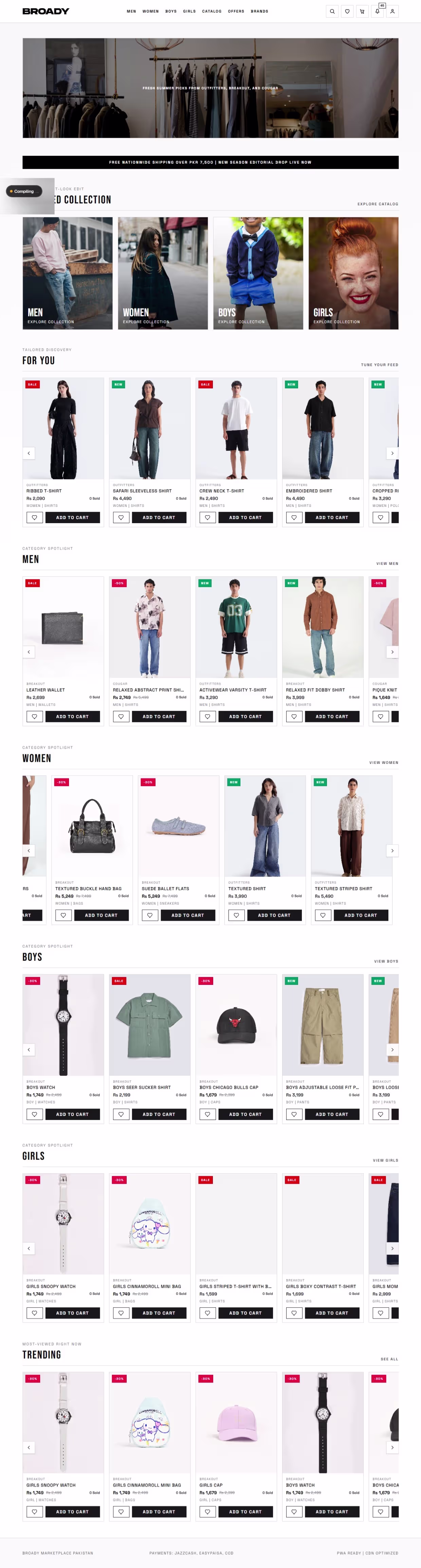 Landing Page