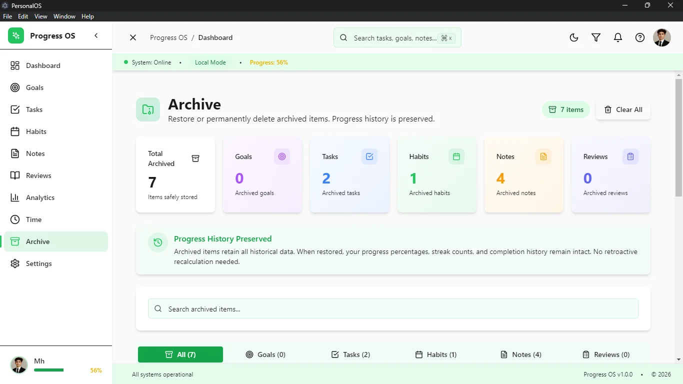 Archive Module