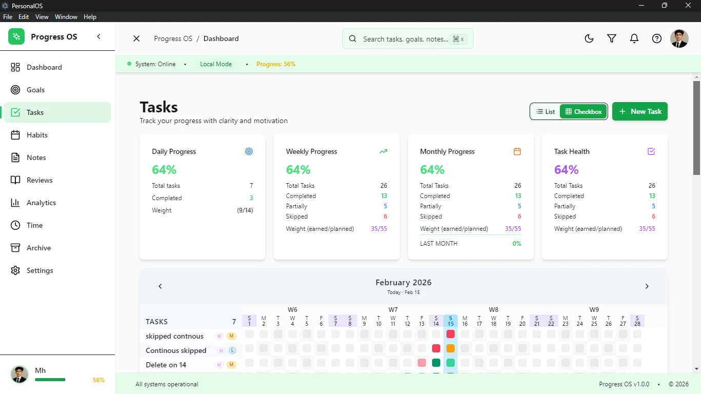 Task Management Module